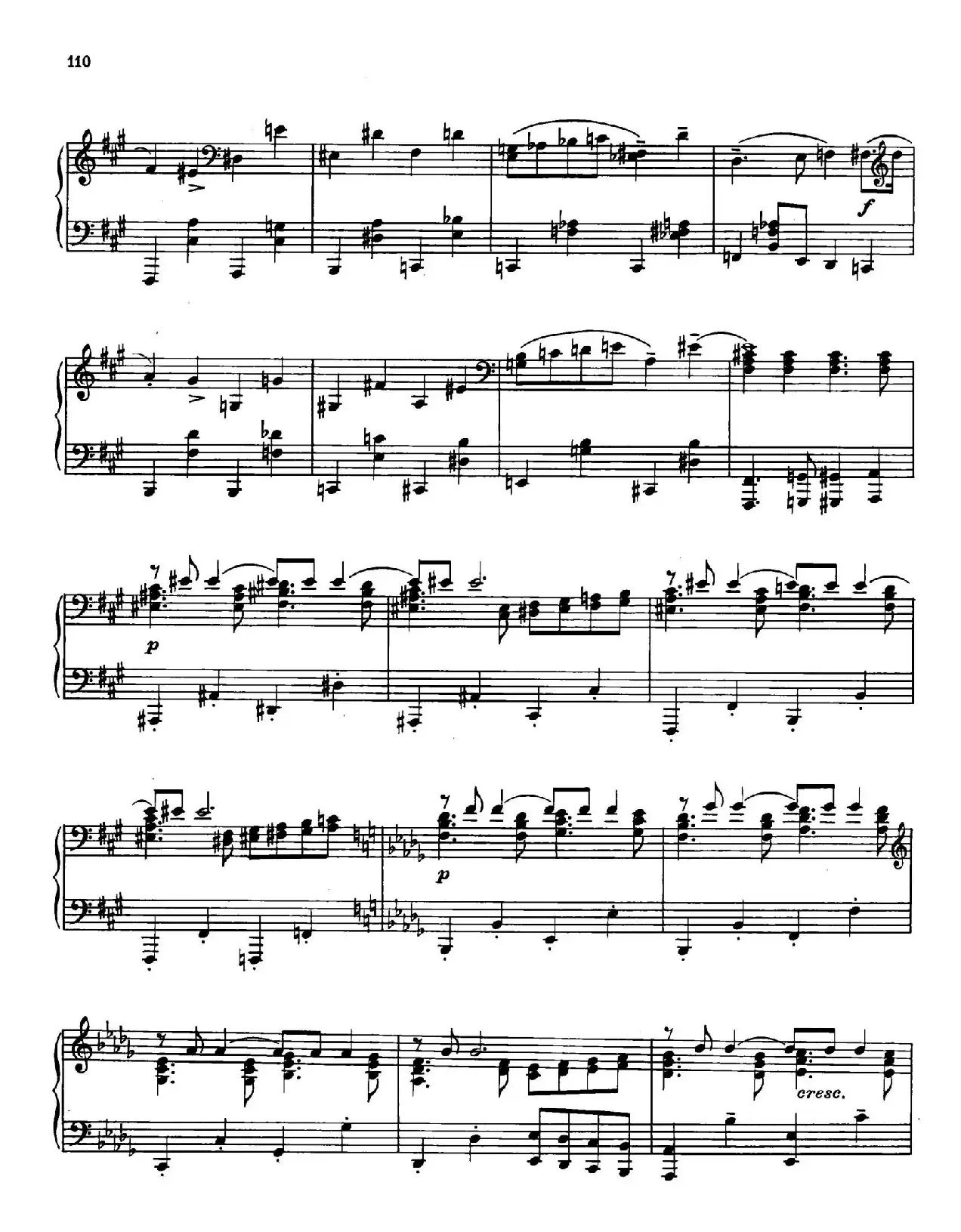 Prokofiev - Ten Pieces Op.12（普罗科菲耶夫-10首小品·8）