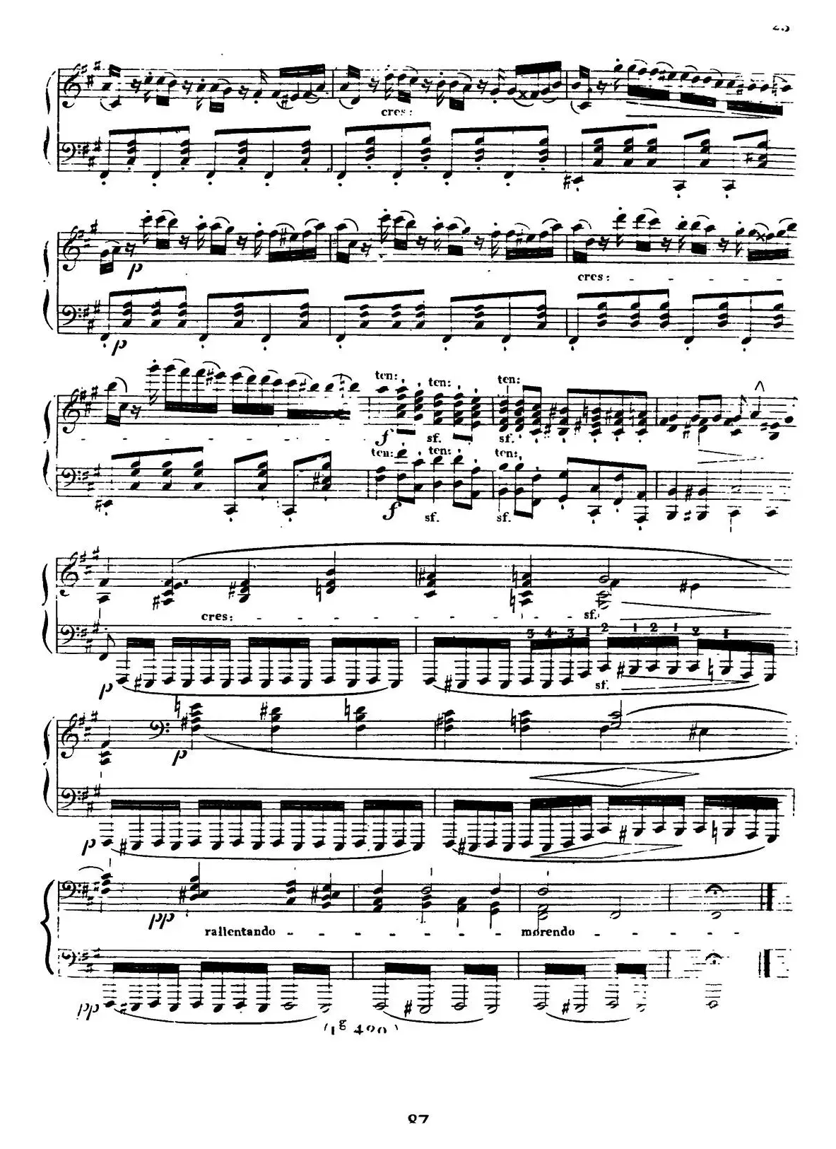 24 Exercices et Preludes Op.21（24首前奏练习曲·12）