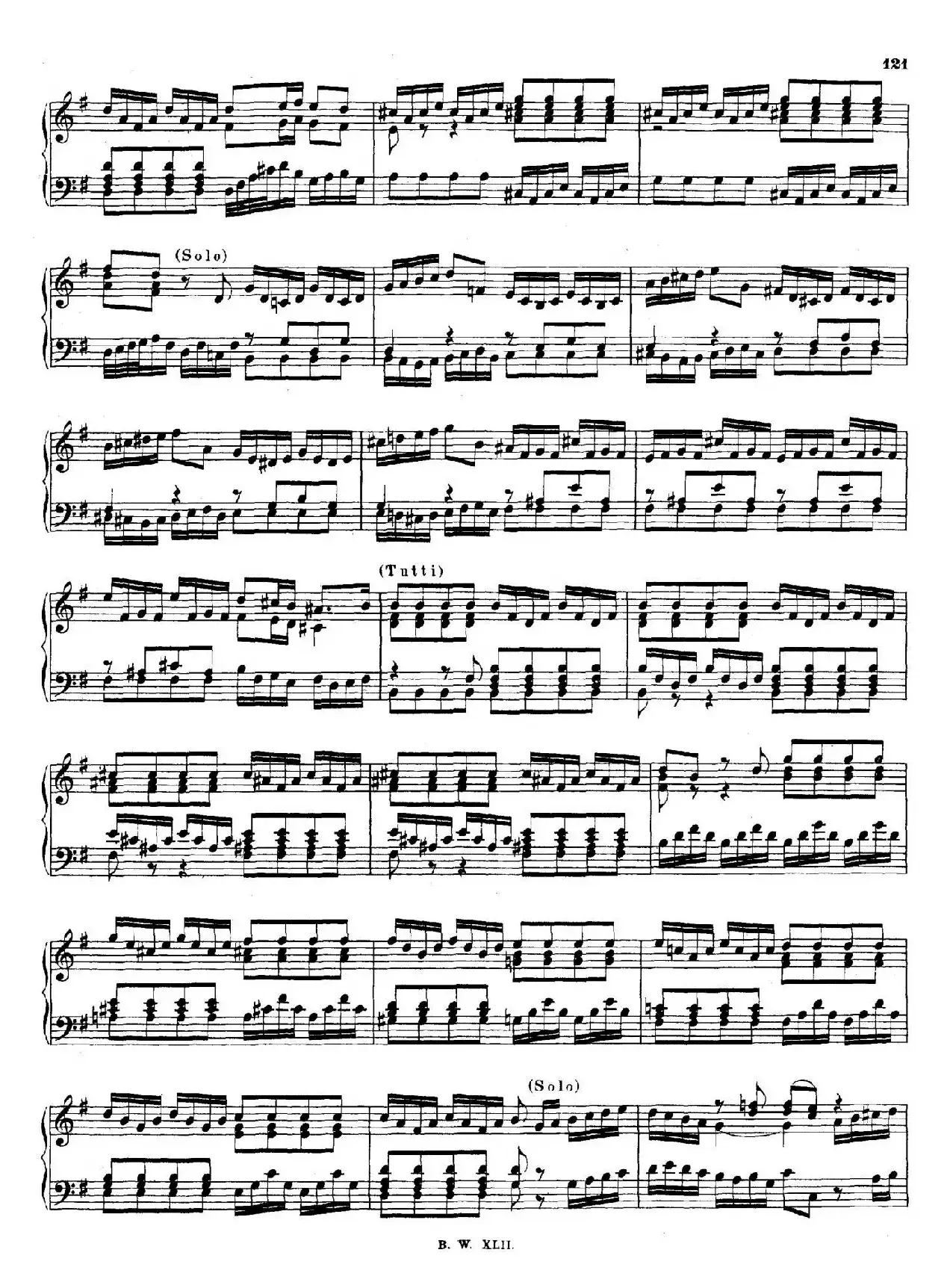 16 Concertos BWV 972-987（十六首为独奏古钢琴而作的协奏曲）（P61——70）