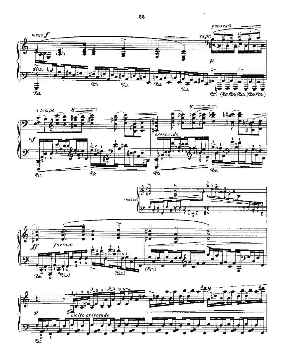 肖邦《练习曲》Fr.Chopin Op.25 No11