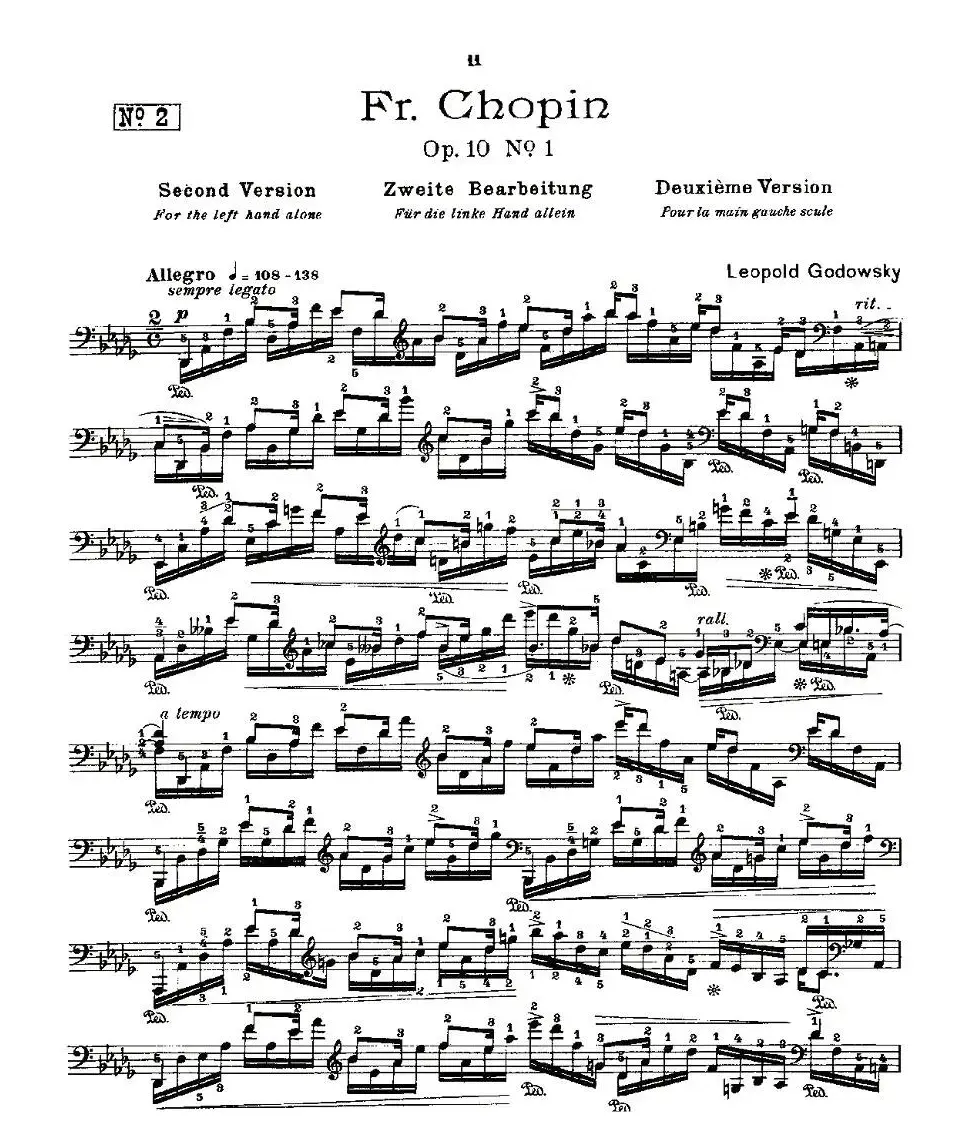 肖邦《练习曲》Fr.Chopin Op.10 No1-2