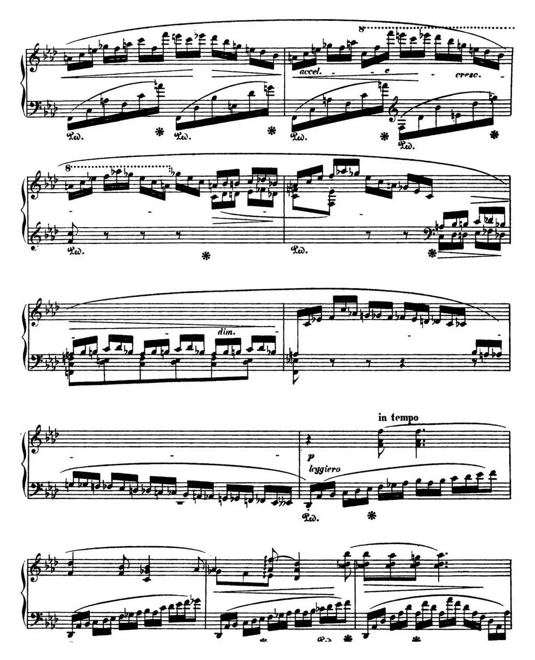 肖邦 叙事曲4 f小调 Chopin Ballade No.4 Op.52