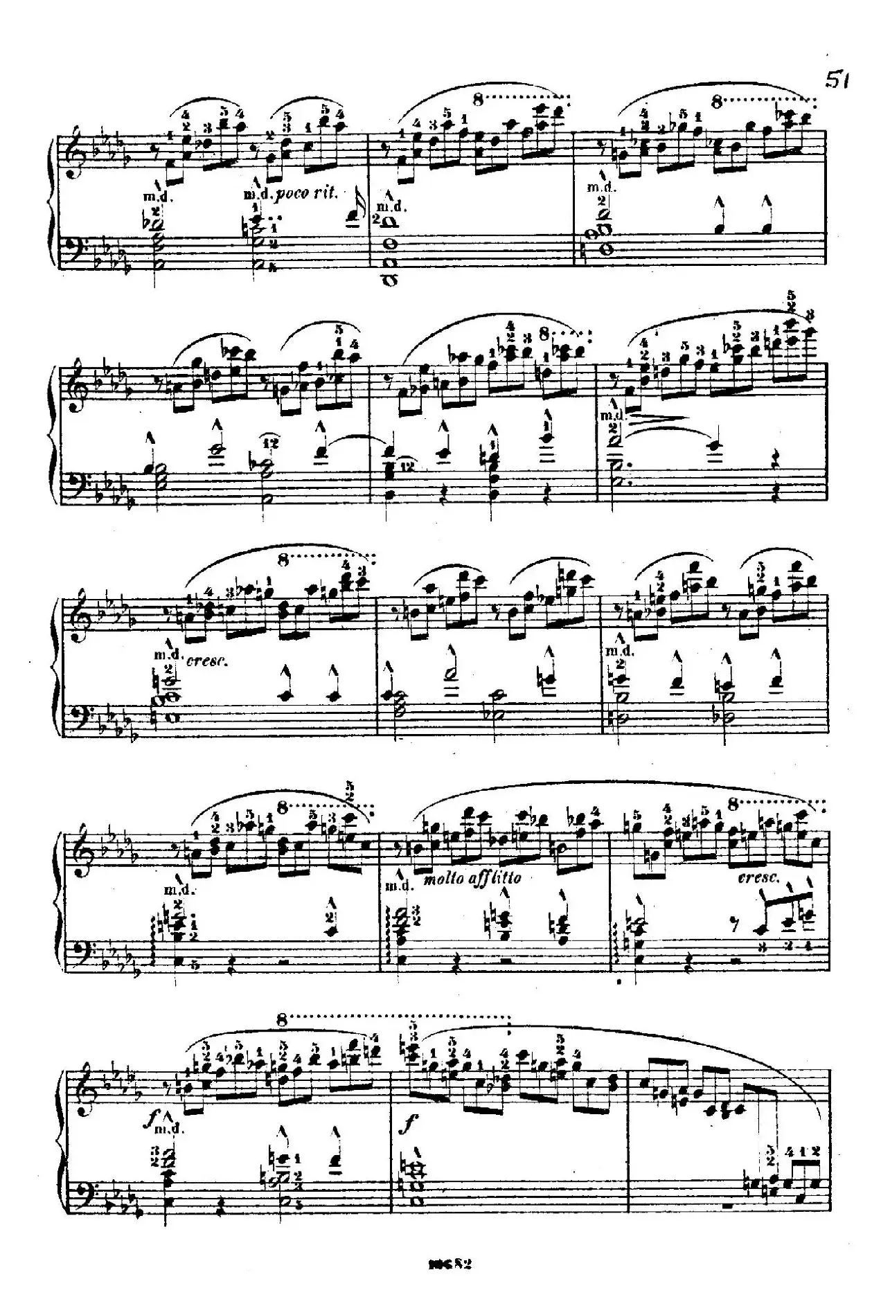 Douze Etudes de Salon Op.5（12首沙龙练习曲·10）