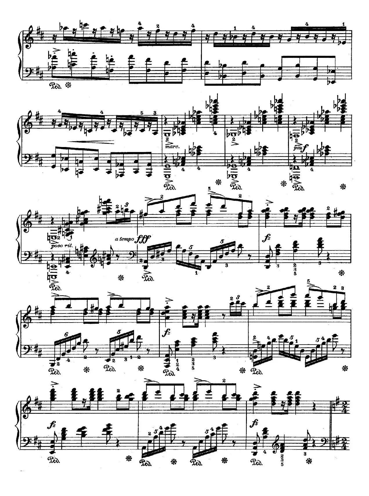 Lyric Pieces Op.65，No.6