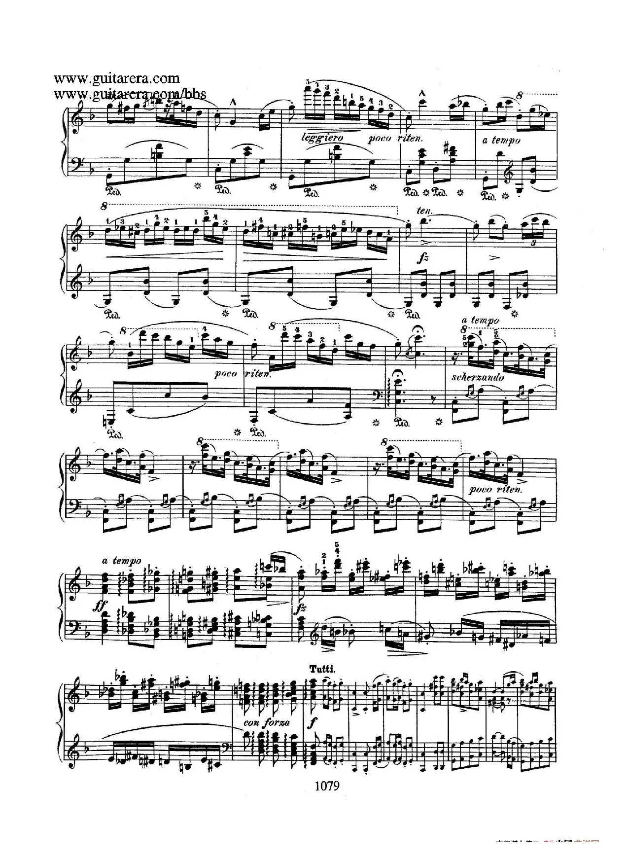 Krakowiak Grand Rondo de Concert Op.14 （克拉科维克音乐会用大回旋曲·钢琴独奏版）