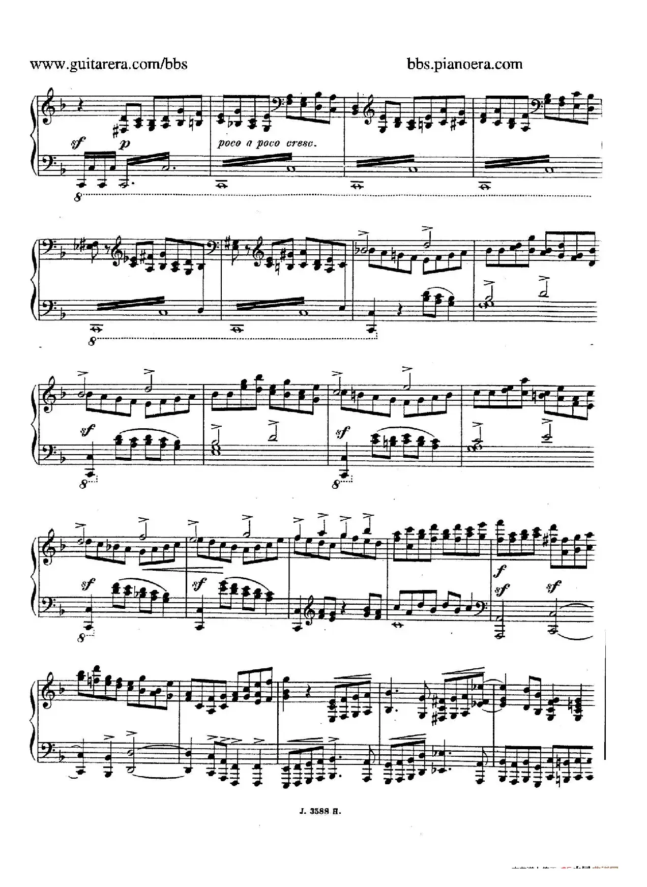 Theme with Variations and Fugue in F Major Op.14 （F大调主题变奏与赋格）