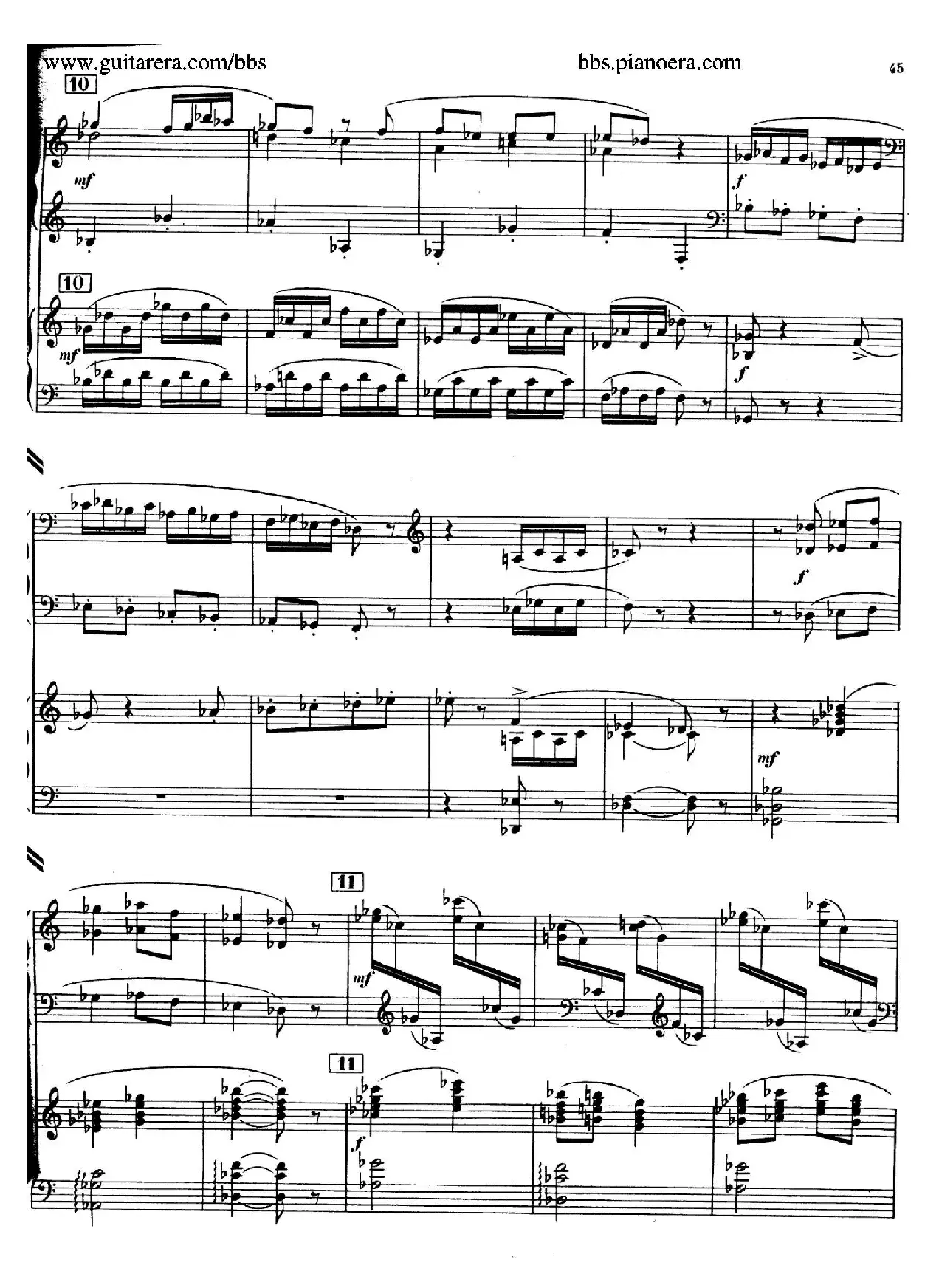 Piano Concerto in c-sharp Minor（升c小调钢琴协奏曲·第三乐章）