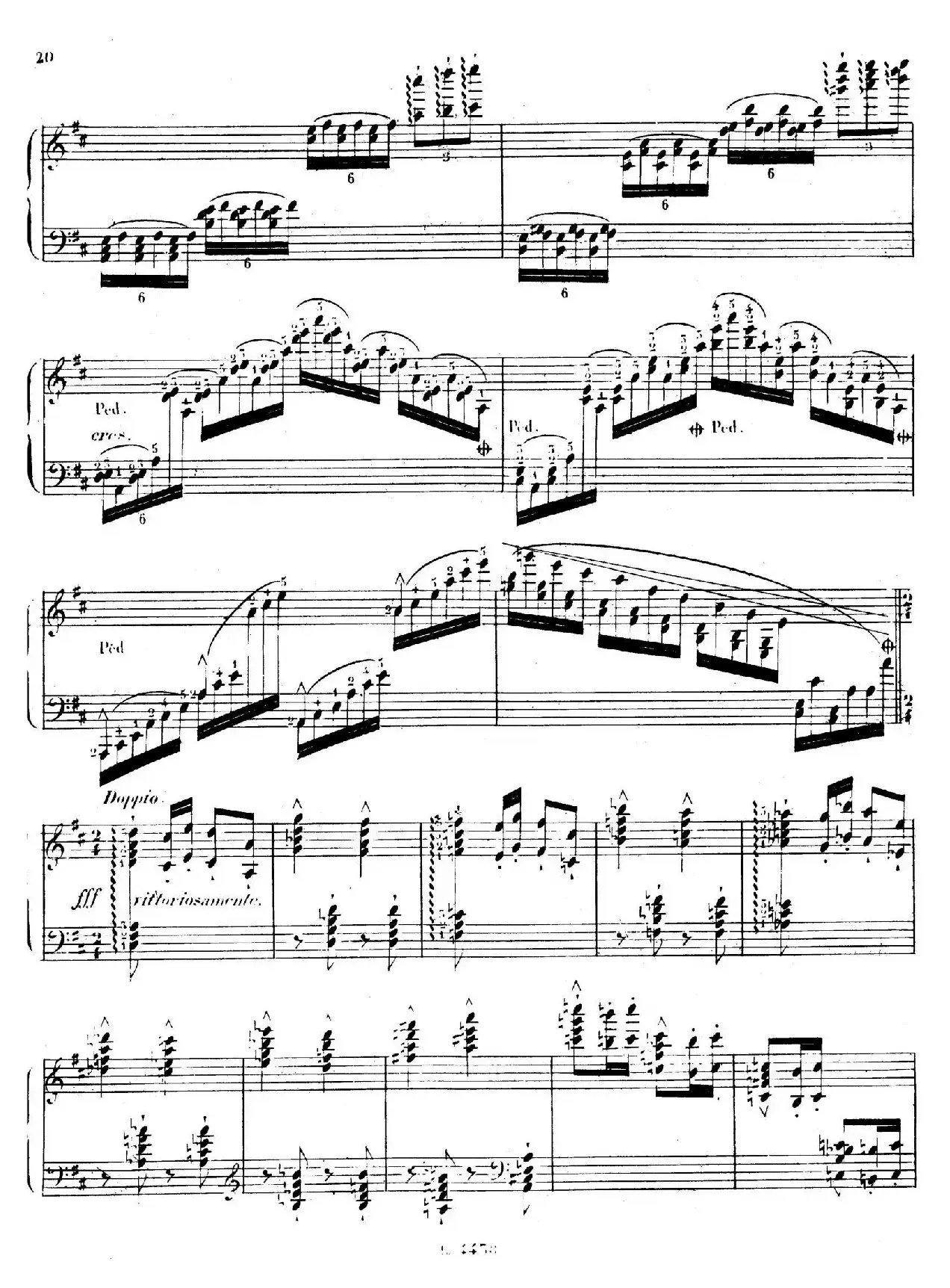 3 Grandes Etudes Op.76 No. 2（3首华丽练习曲·2）