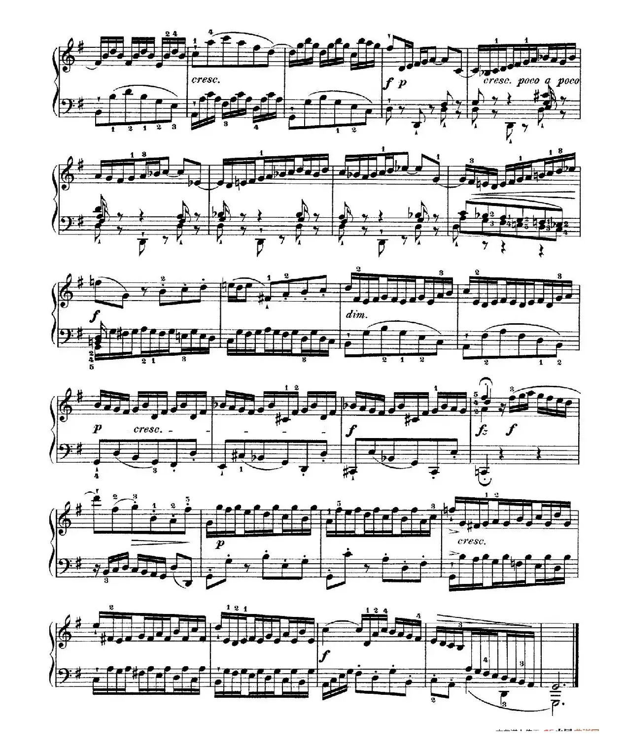 Six Partitas BWV 825-830（6首帕蒂塔·5）