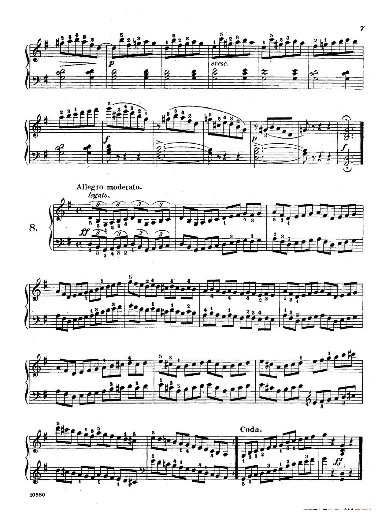 Etudes Enfantines Op.37（儿童钢琴练习曲 第7——10首）