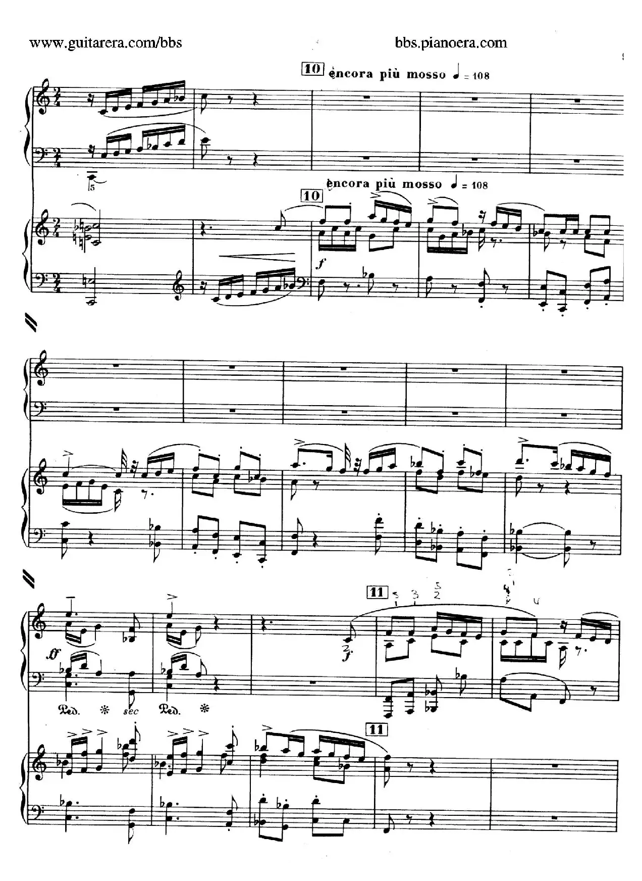 Piano Concerto in c-sharp Minor （升c小调钢琴协奏曲·第一乐章）