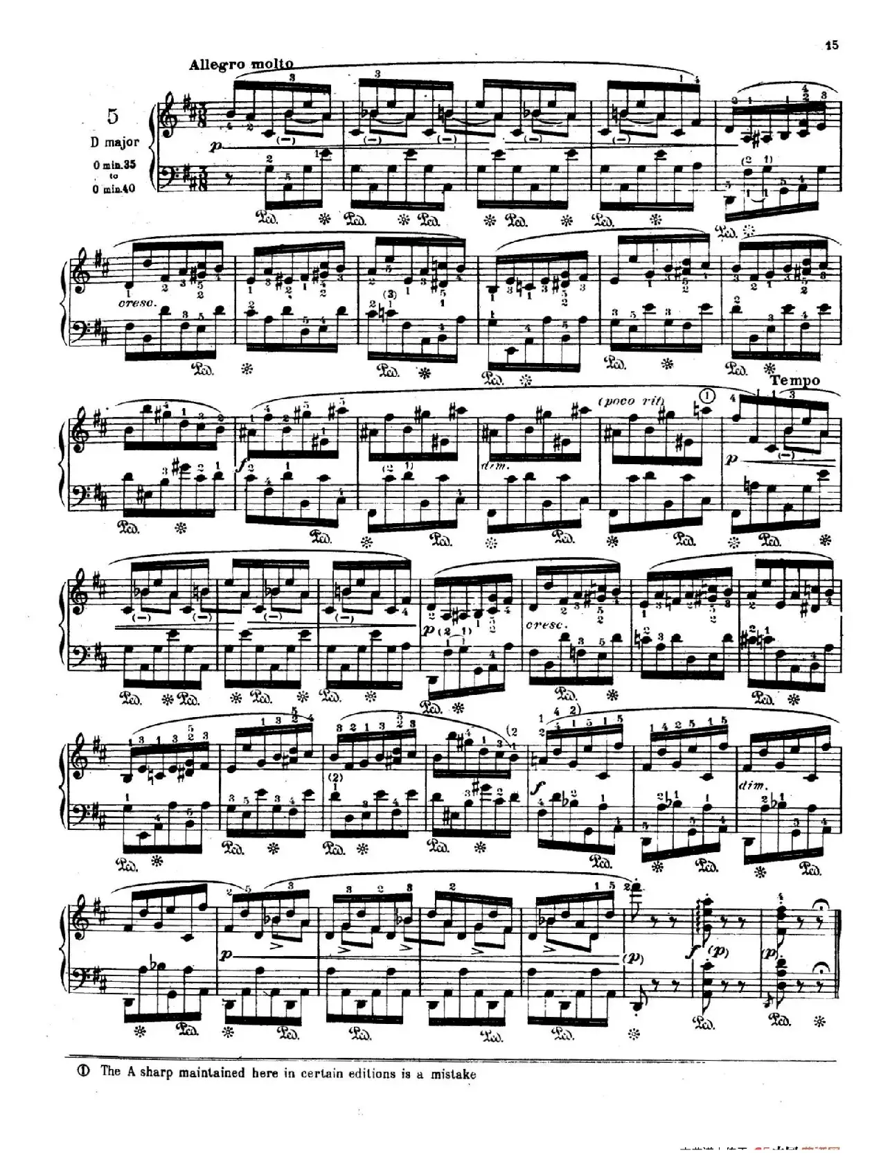 Preludes Op.28（24首前奏曲·5）