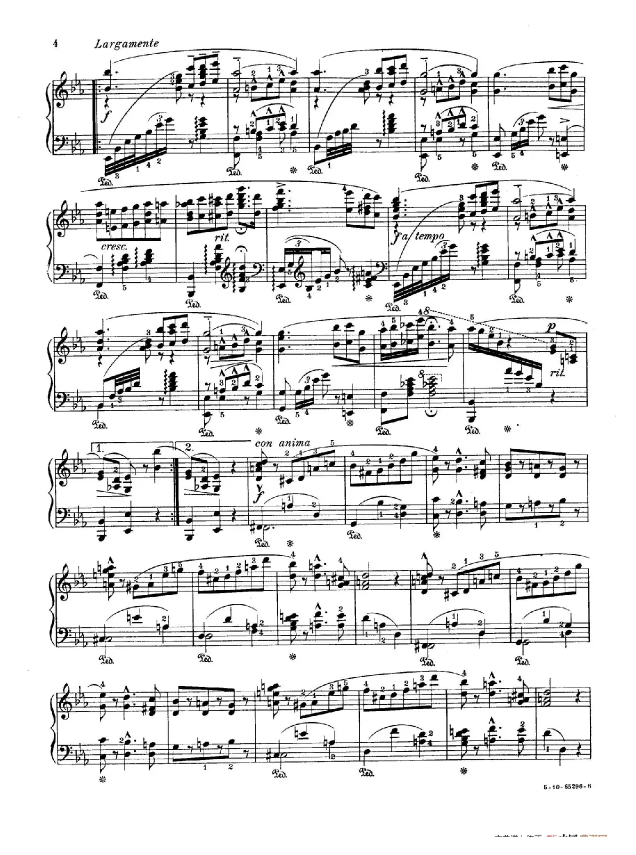 Valse Caprice in E-flat Major Op.53（降E大调随想圆舞曲）