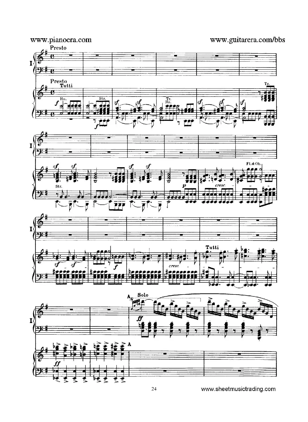 Piano Concerto No.1 in g Minor Op.25（g小调第一钢琴协奏曲·双钢琴）