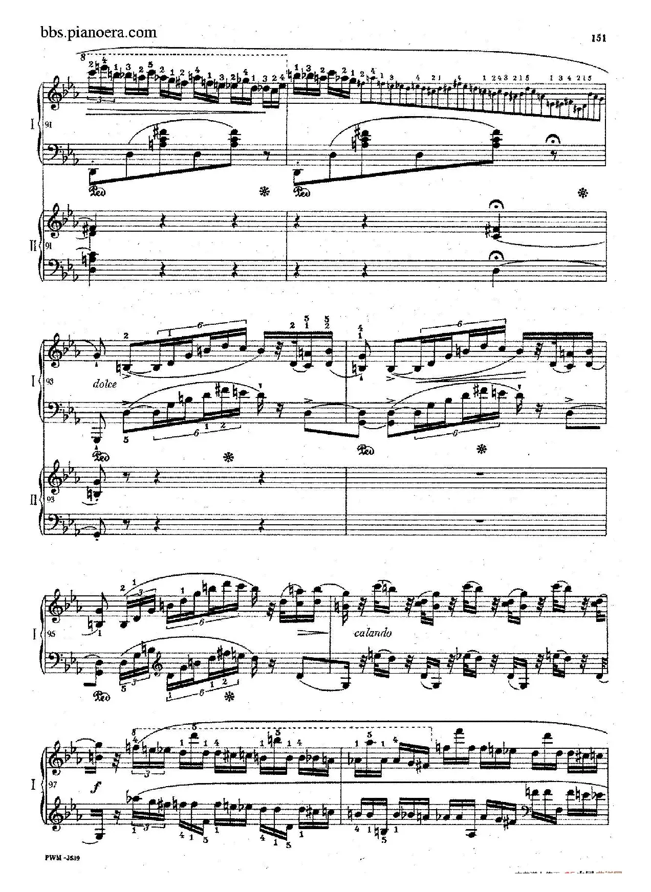 Grande Polonaise Brilliante Preceded by an Andante Spianato Op.22（平静的行板与华丽的波兰舞曲·双钢琴版）