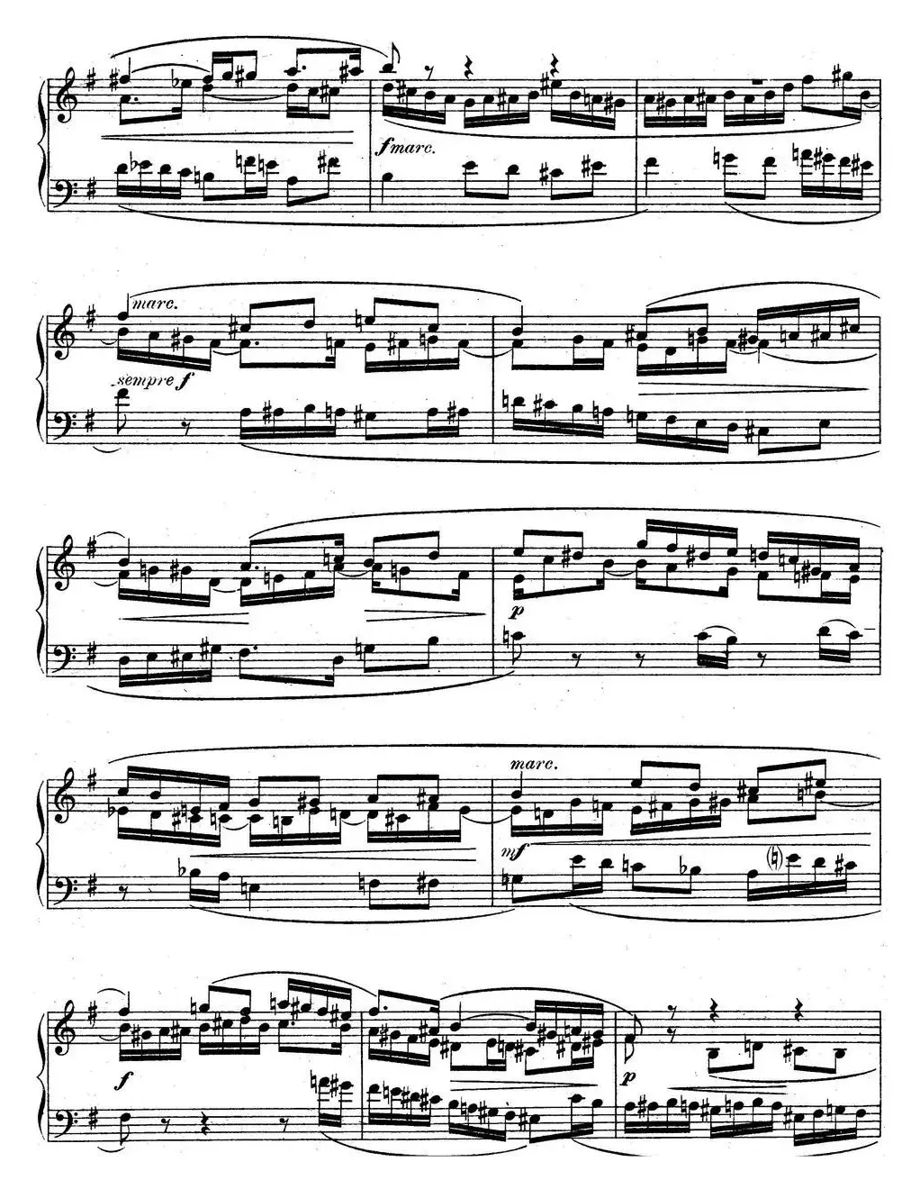 6 Preludes and Fugues Op.99（6首前奏曲与赋格·1）