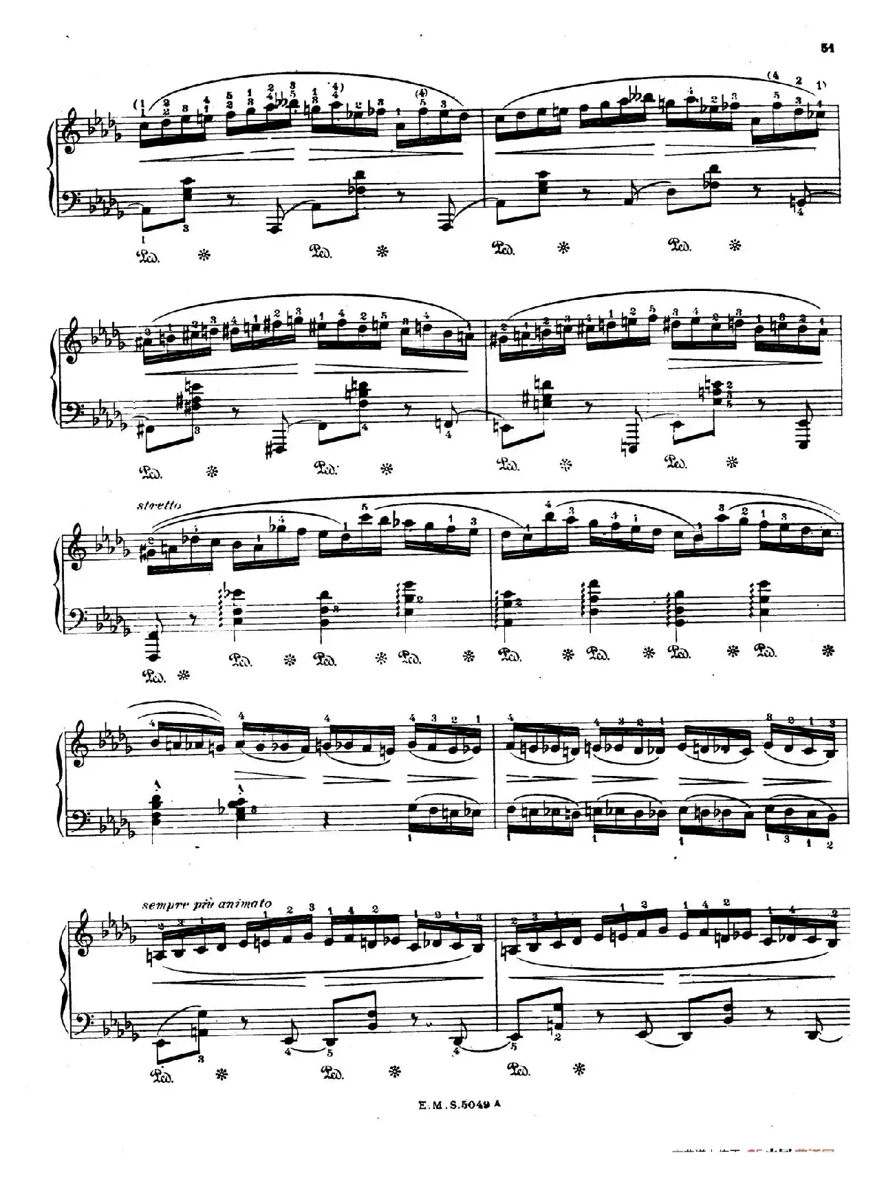 Preludes Op.28（24首前奏曲·16）