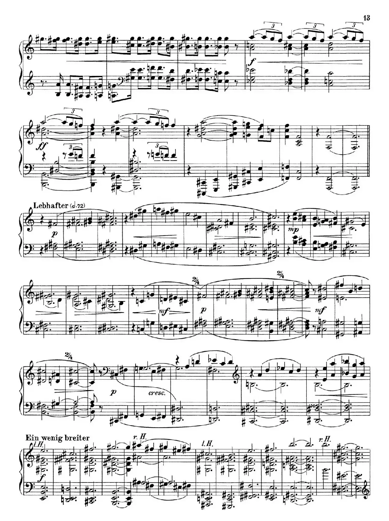 Piano Sonata No.1（第一钢琴奏鸣曲·Ⅲ）