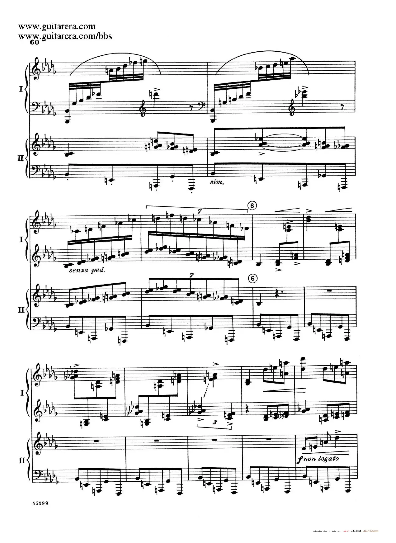 Piano Concerto Op.38（钢琴协奏曲·双钢琴·第三乐章）