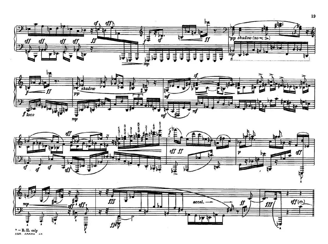 12 Etudes for Piano（博尔科姆12首钢琴练习曲·7）