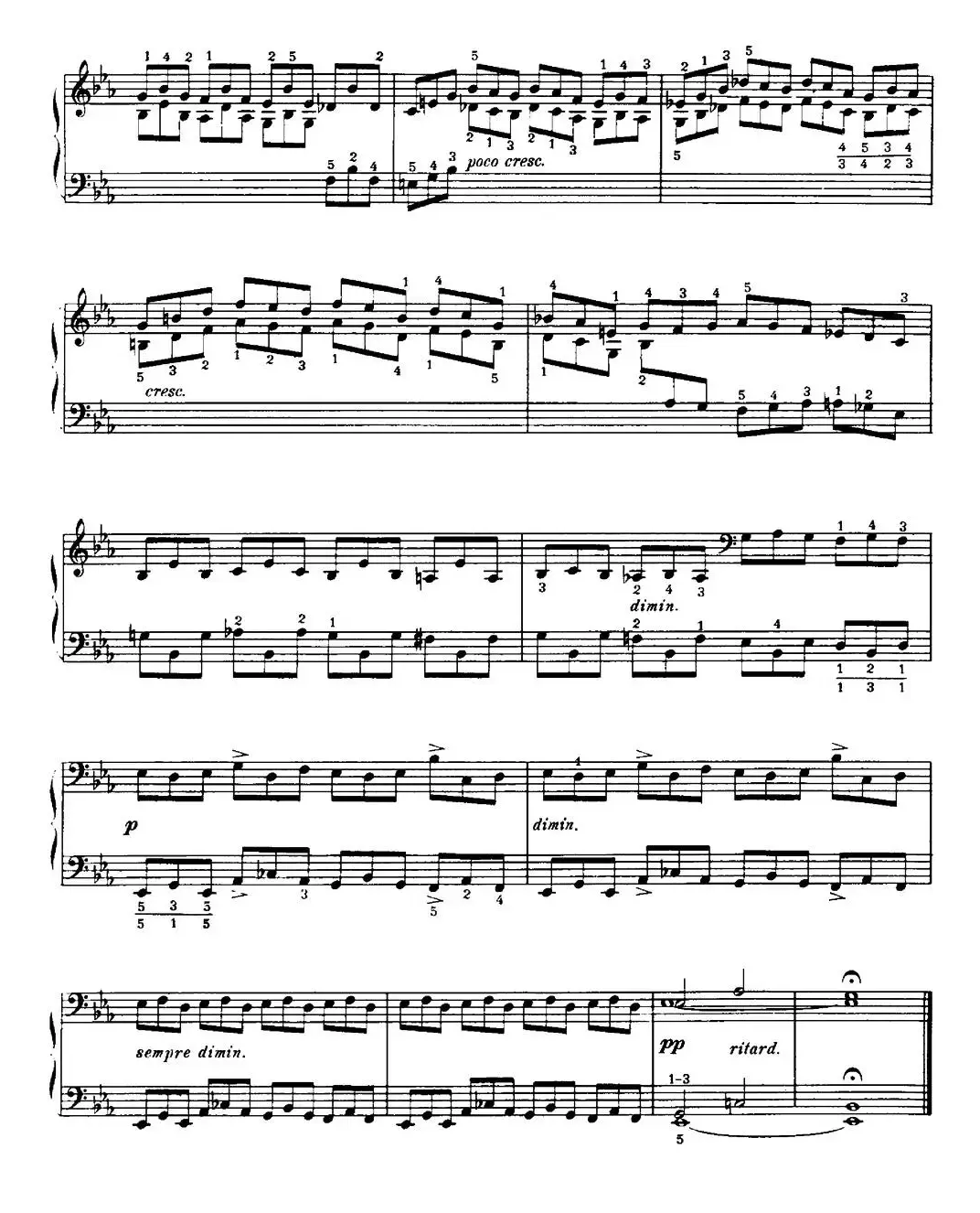 20 Petites Etudes, Op.91（20首小型练习曲）（6）