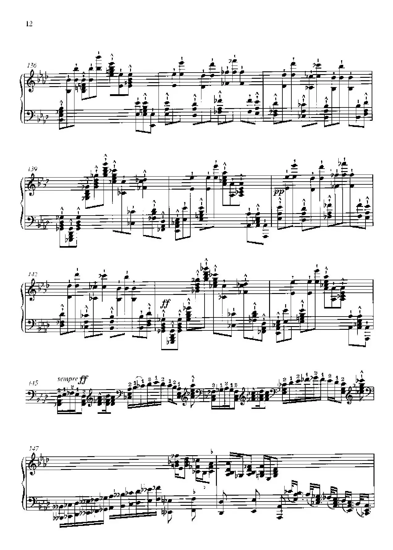 3 Grandes Etudes Op.76 No.1（3首华丽练习曲·1）