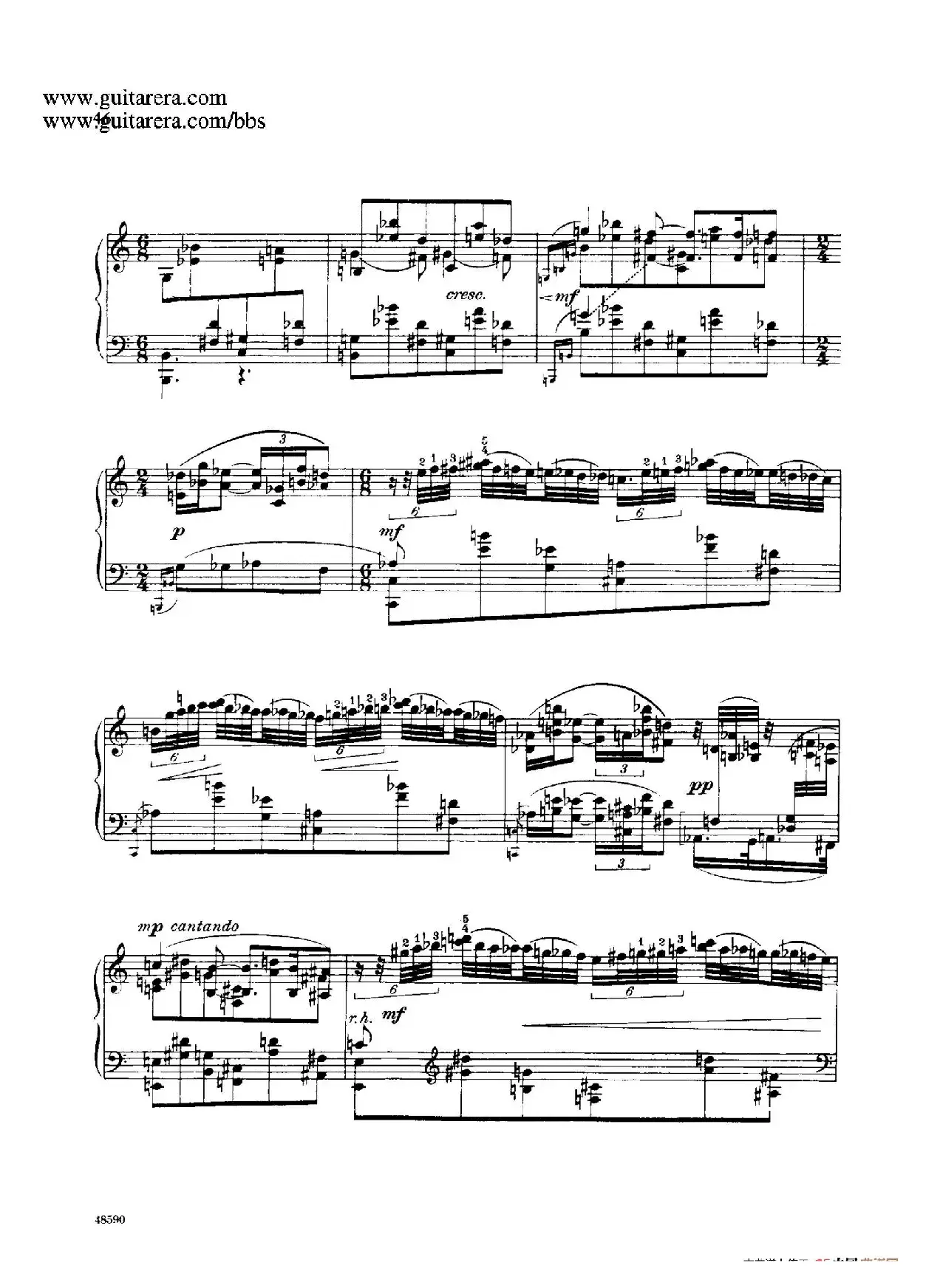 Piano Sonata Op.26（钢琴奏鸣曲·第三乐章）