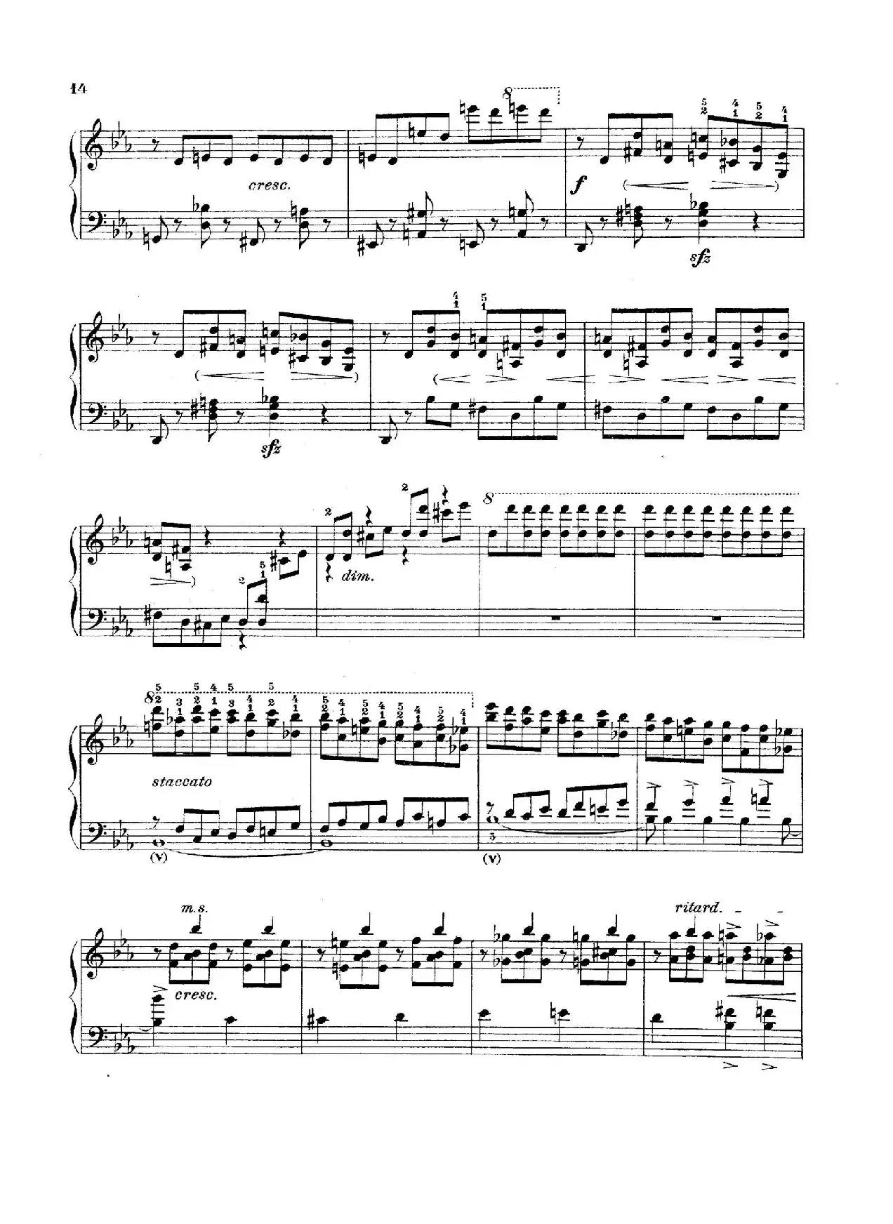 Die Jongleurin Op.52 No.4（女丑角）