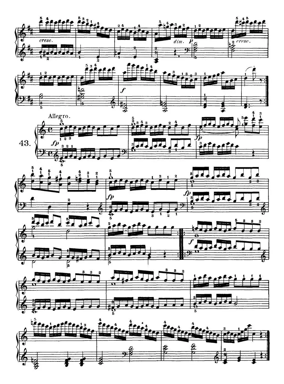 Czerny - 100 Progressive Studies Op.139（37—46）