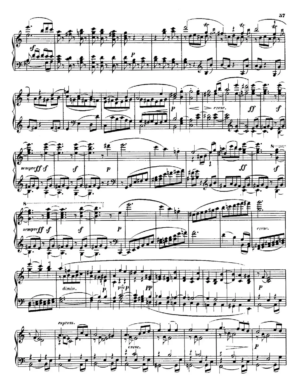 String Quartet No.15 in a Minor Op.132（a小调第十五弦乐四重奏·钢琴独奏版）