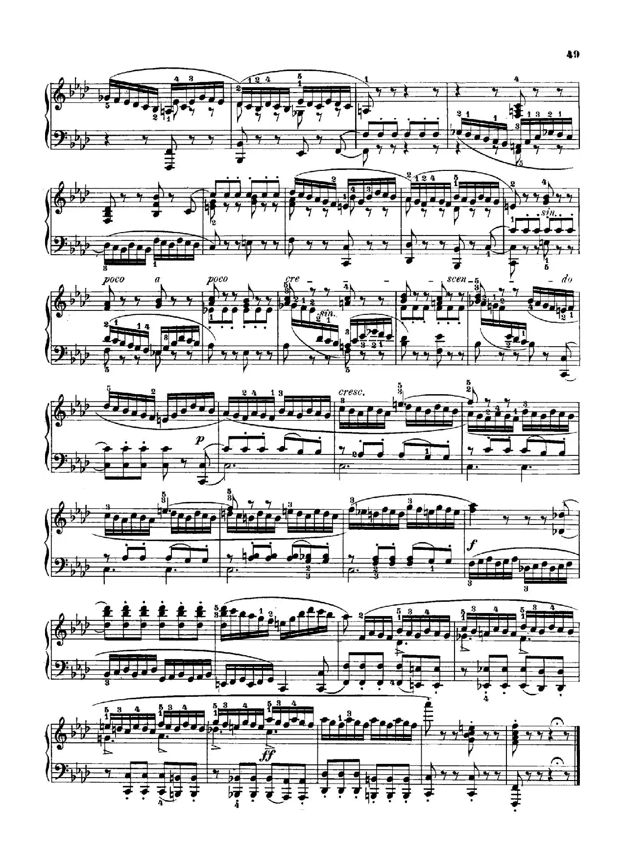 6 Preludes and Fugues Op.35（6首前奏曲与赋格·5）