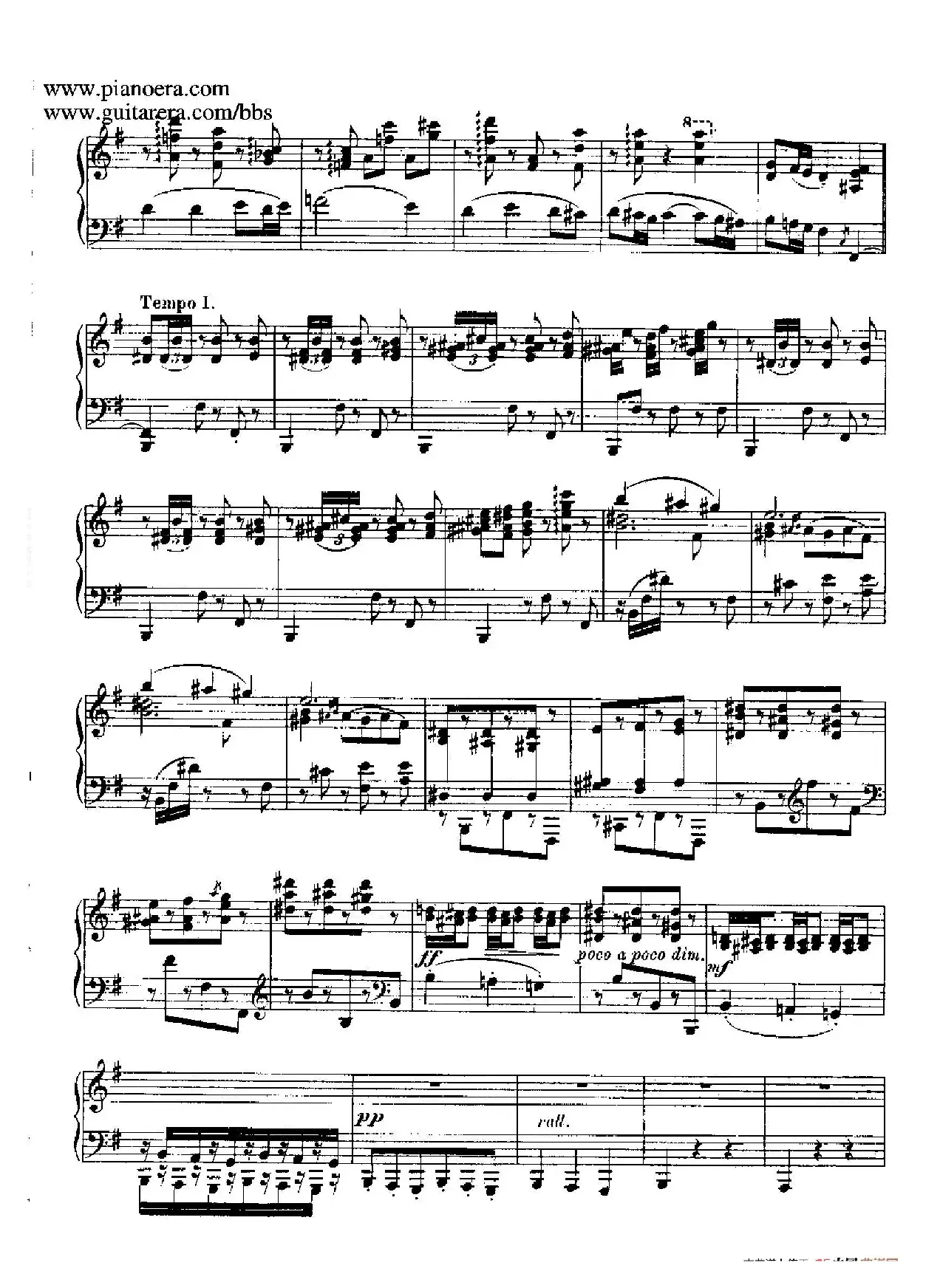 12 Spanish Danses Op.37（12首西班牙舞曲·7）