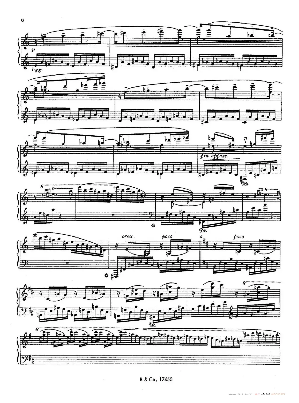 Premiere Etude de Concert Op.65（第一号音乐会练习曲）