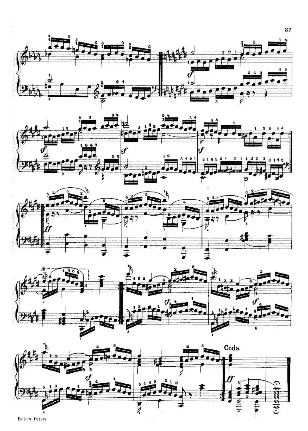 School of the Virtuoso Op.365（60首钢琴高级练习曲·14）