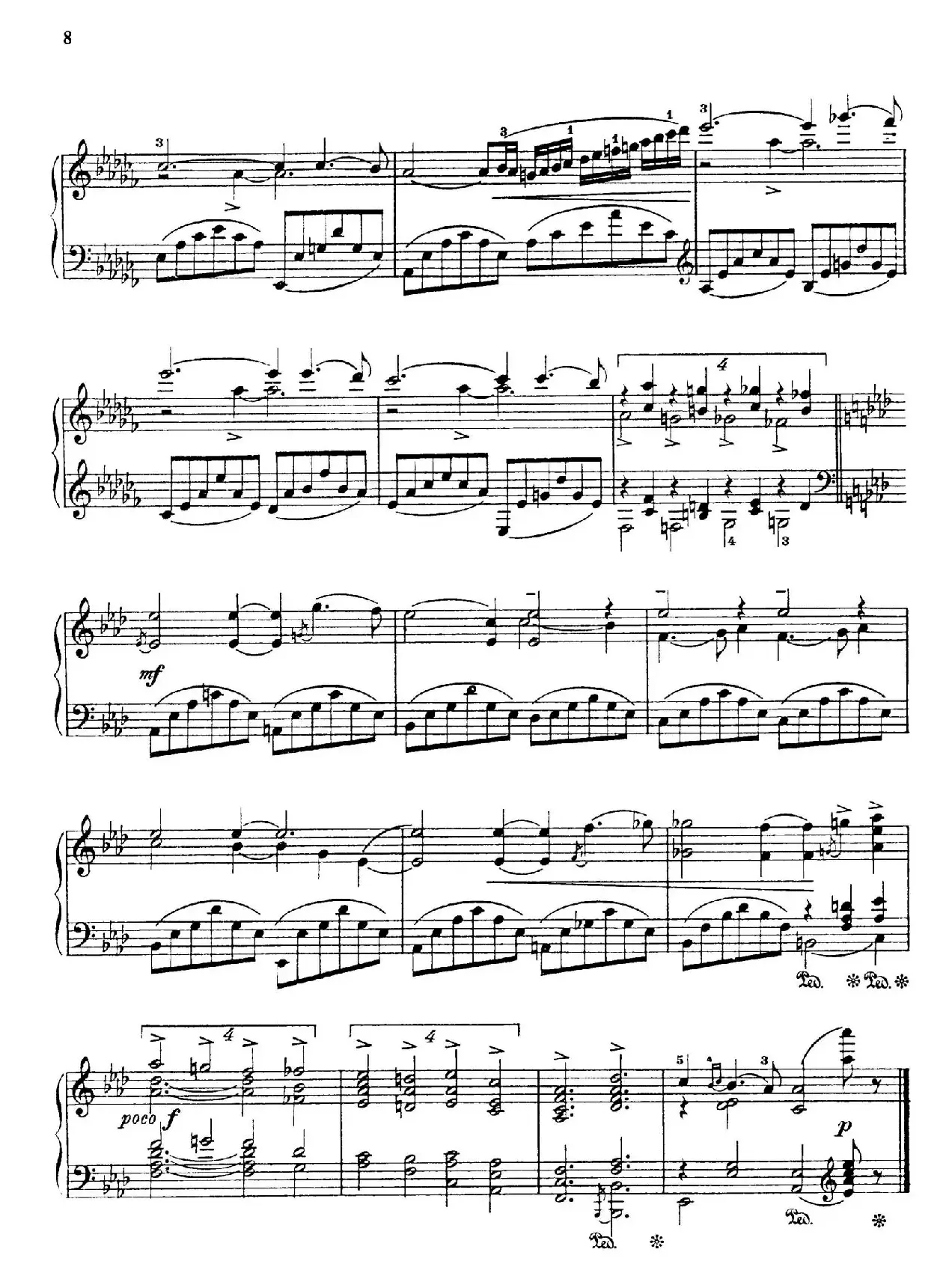 The Flowers （花之组曲）（Op.85.Nr.2-石竹）