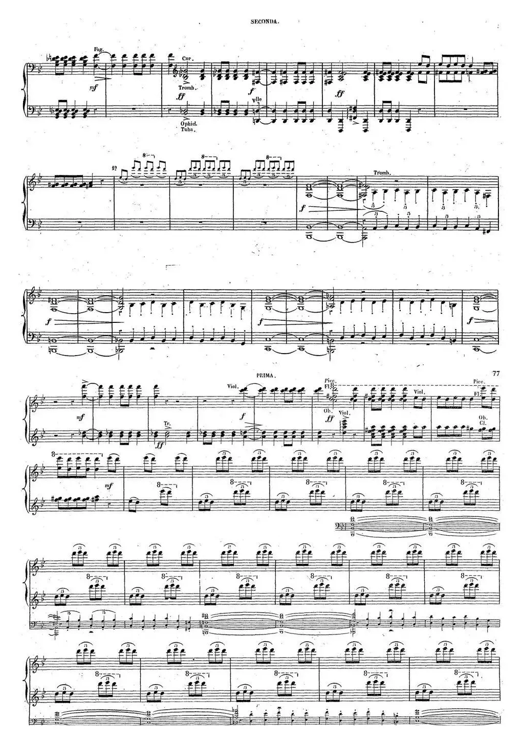 Harold en Italie Op.16 - 4 Hands（哈罗尔德在意大利·四手联弹）（P31——40）