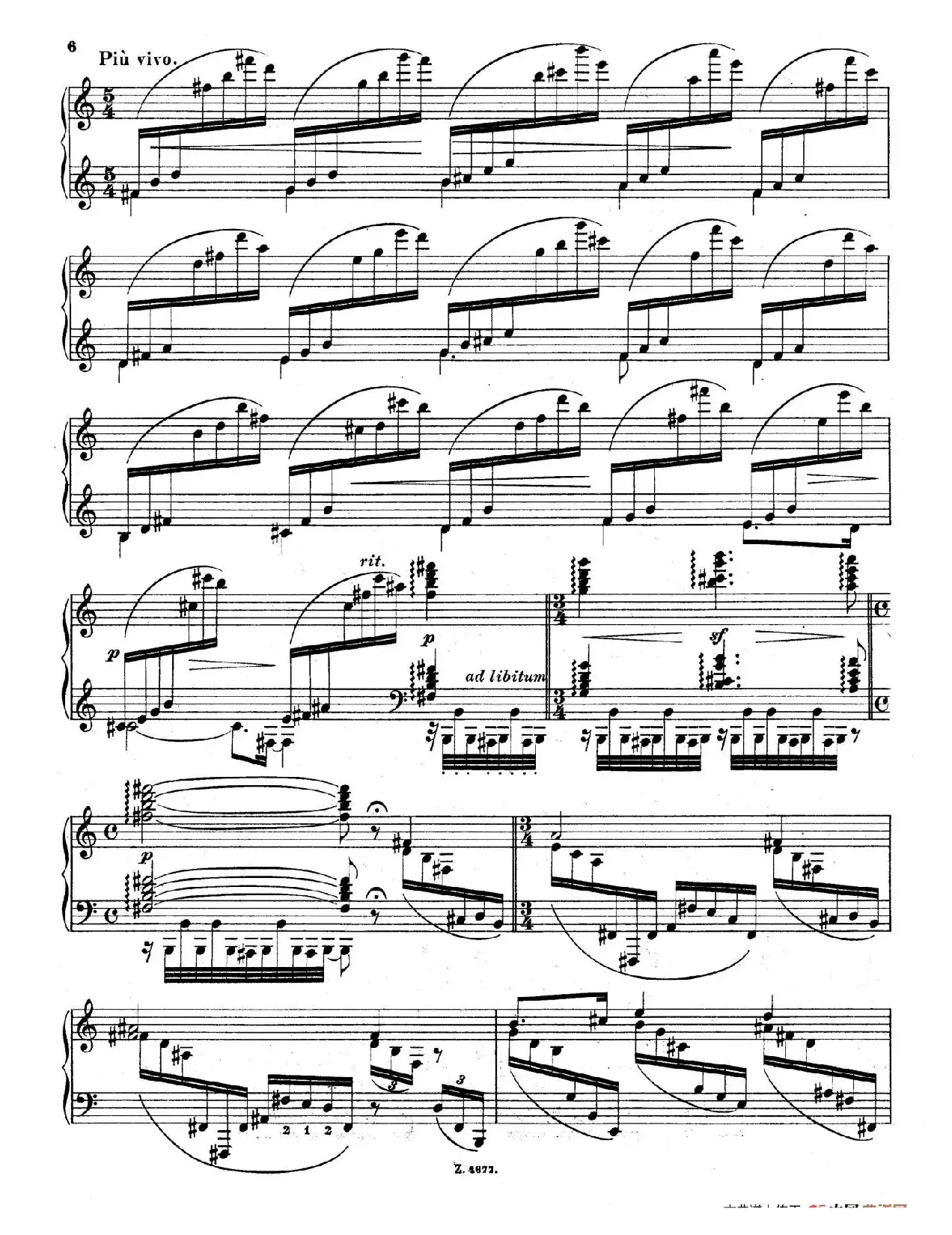 Charakterskizzen Op.40（个性素描 3. 无题 Nenien）