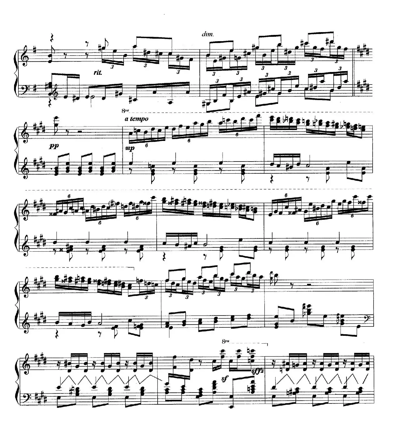 Carmen Variations 12 Pieces（12首卡门主题变奏曲·7—8）