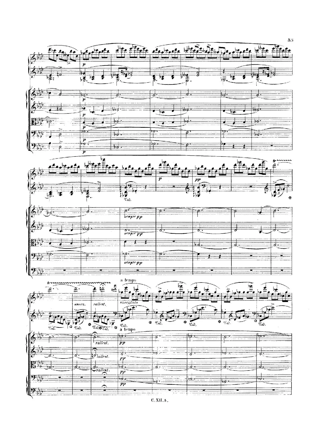 Piano Concerto No.2 in f Minor Op.21（f小调第二钢琴协奏曲·总谱）