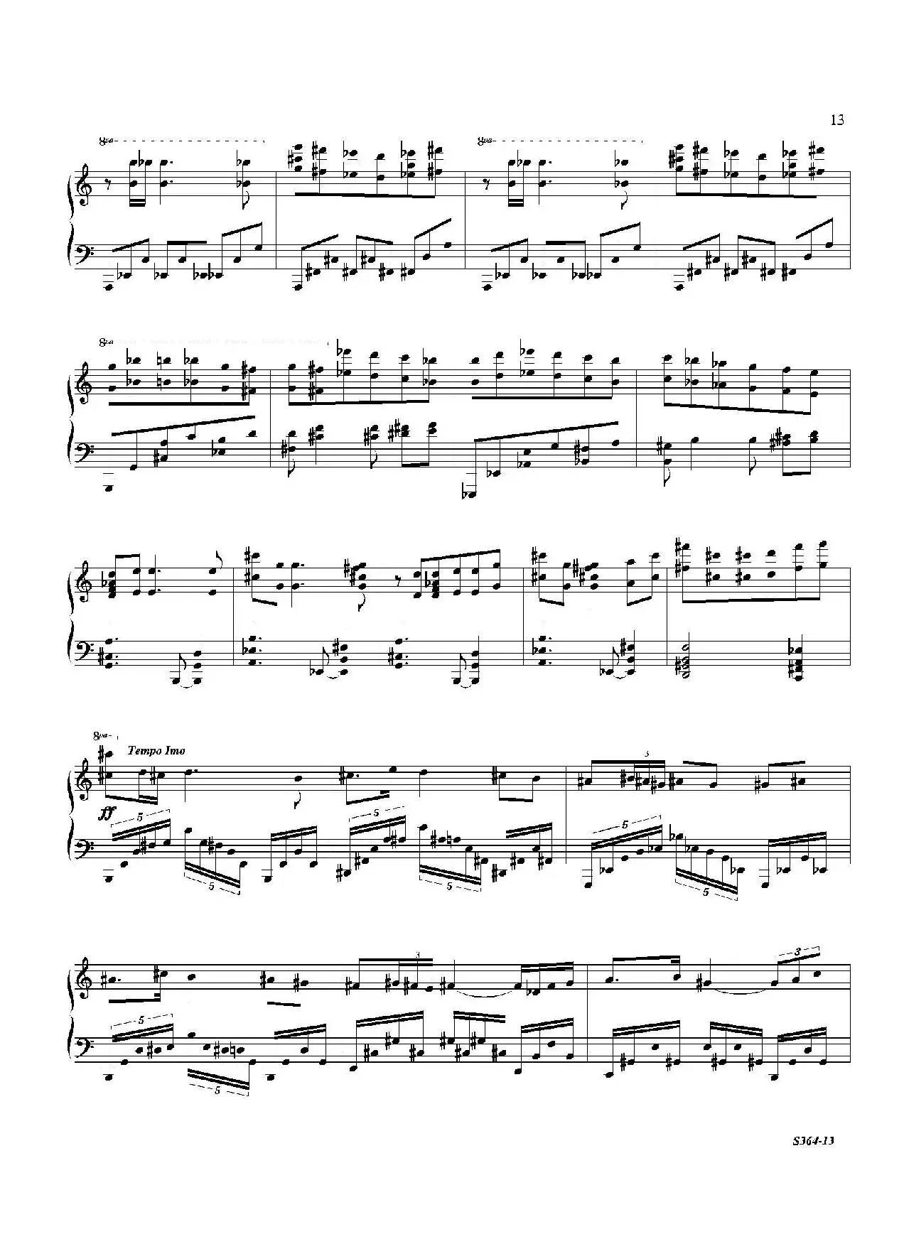 Piano Sonata No.8（第八钢琴奏鸣曲）（1）