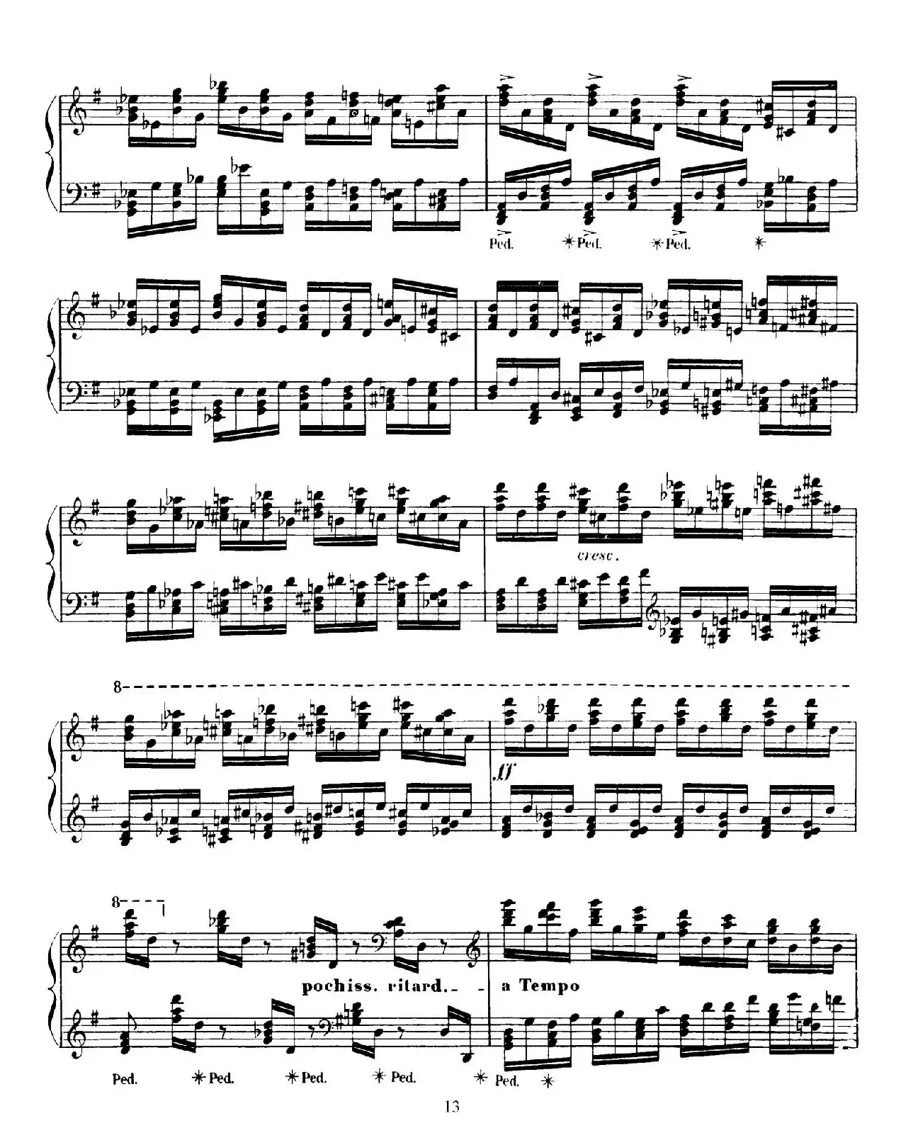 15 Etudes de Vortuosite Op.72（15首辉煌练习曲·3）