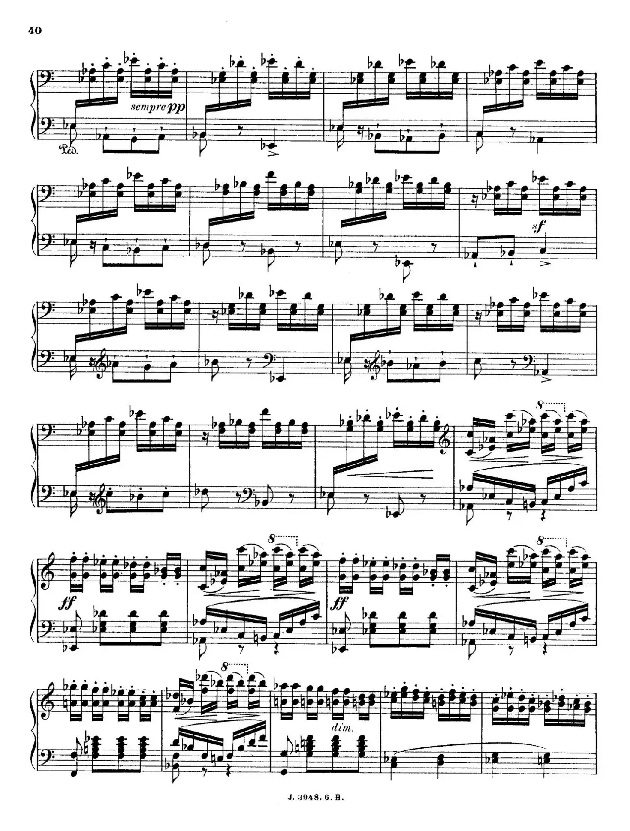 6 Etudes de Concert（6首音乐会练习曲·6）