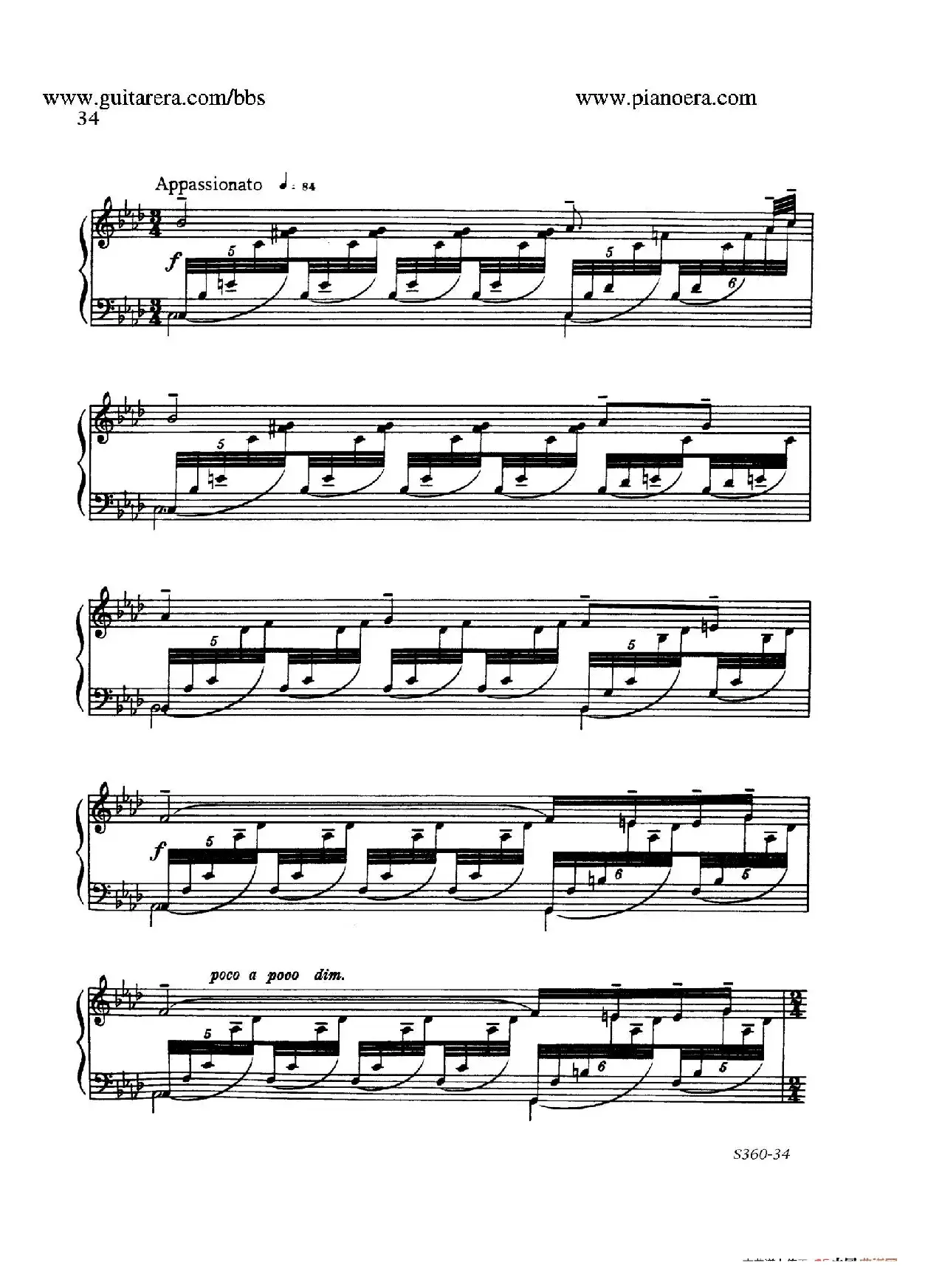 Fourth Piano Sonata S.360（第四钢琴奏鸣曲）