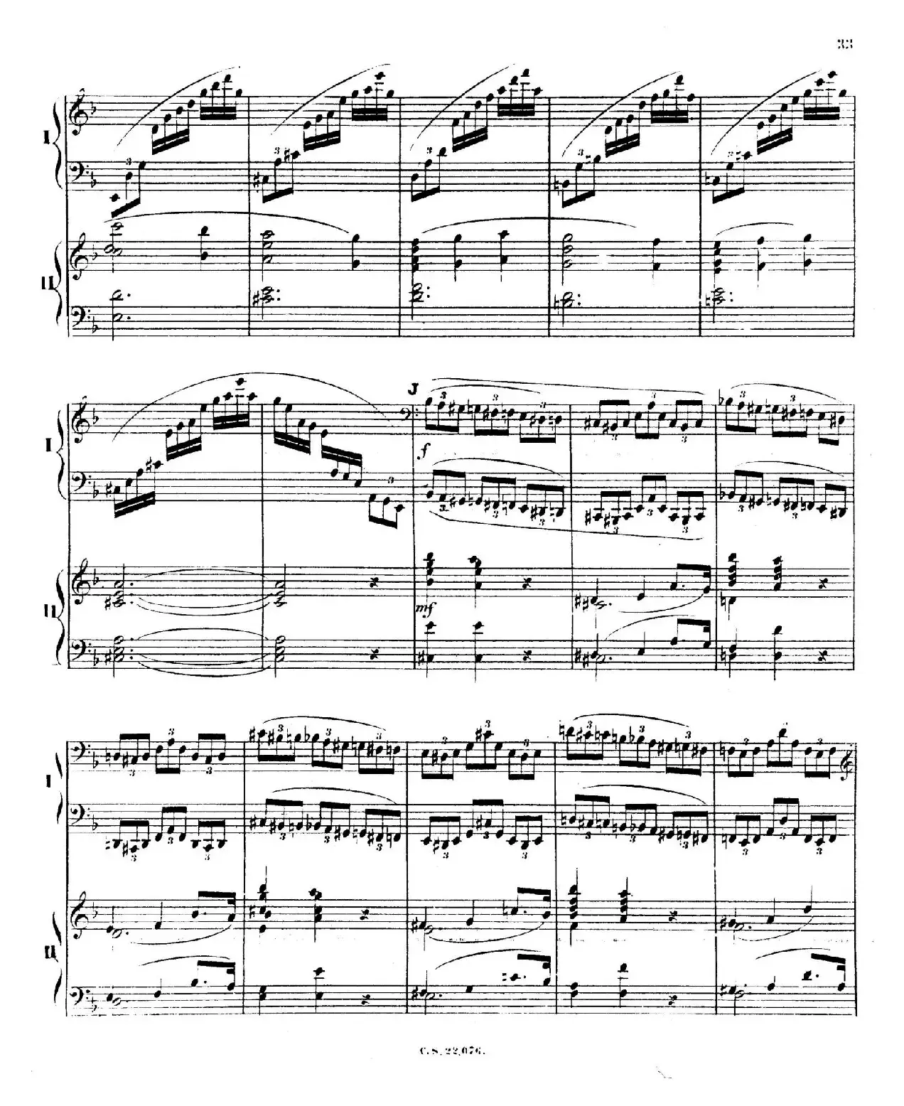 Piano Concerto No.2 in F Major Op.35（F大调第二钢琴协奏曲·Ⅰ·双钢琴）