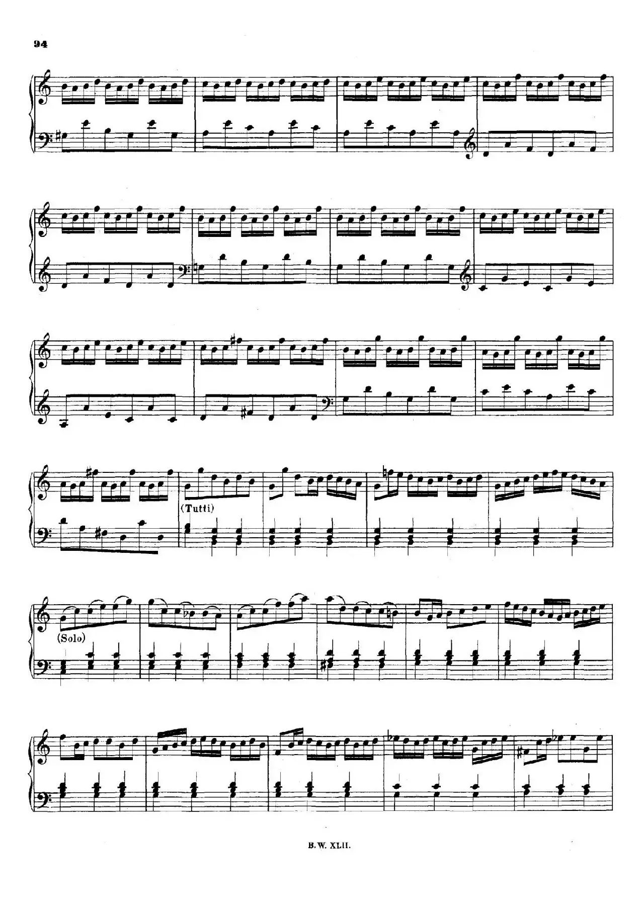 16 Concertos BWV 972-987（十六首为独奏古钢琴而作的协奏曲）（P31——40）