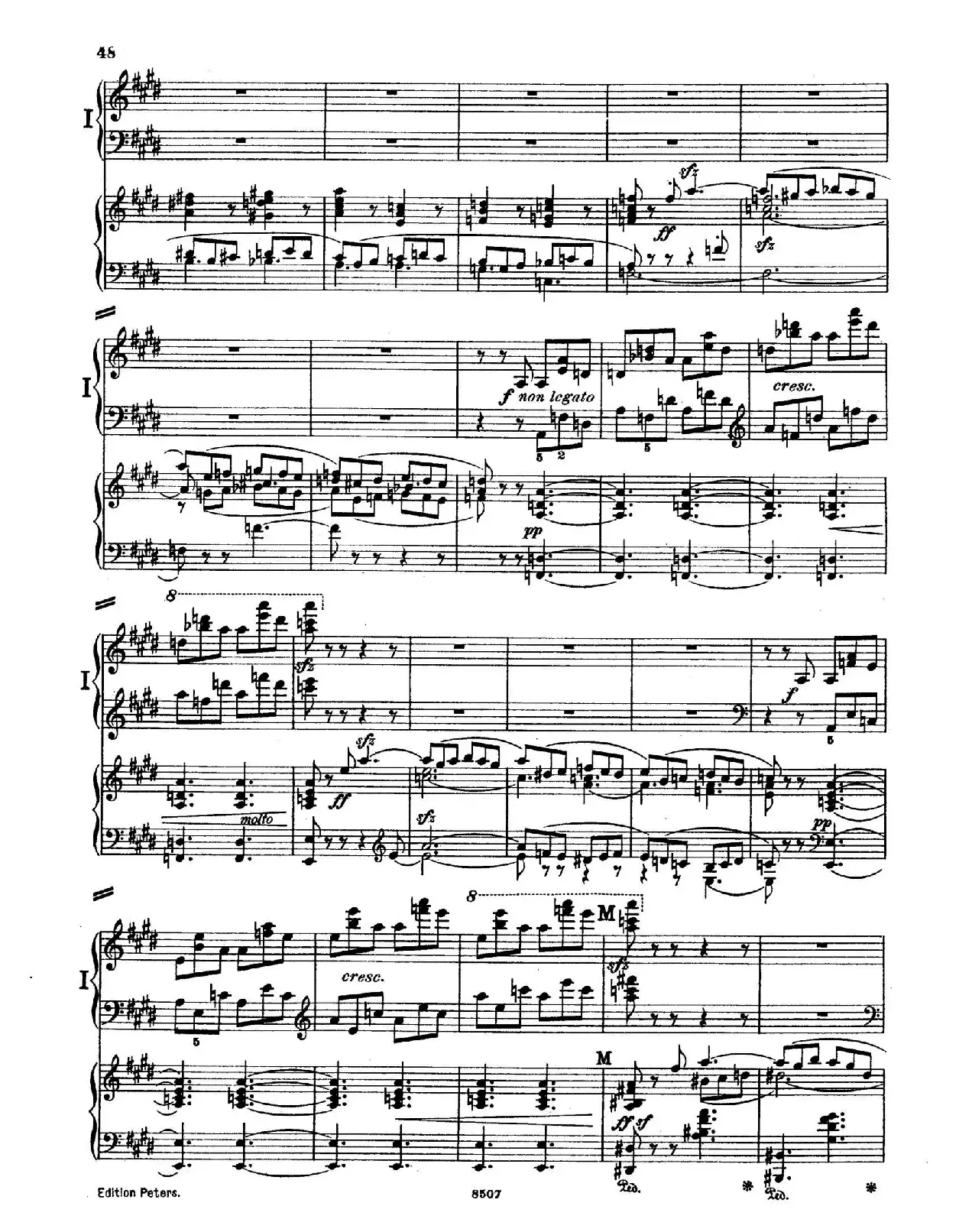 Piano Concerto in E Major Op.59（E大调钢琴协奏曲·双钢琴·第三乐章）