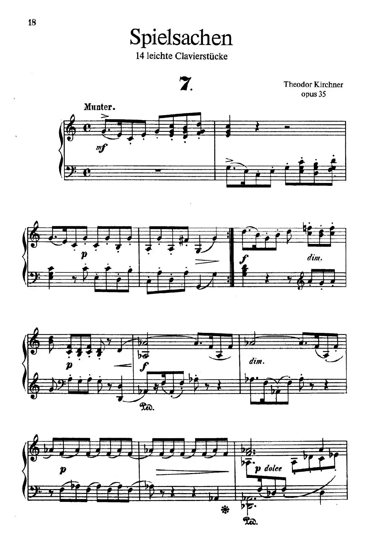 Spielsachen Op.35（玩具·7）