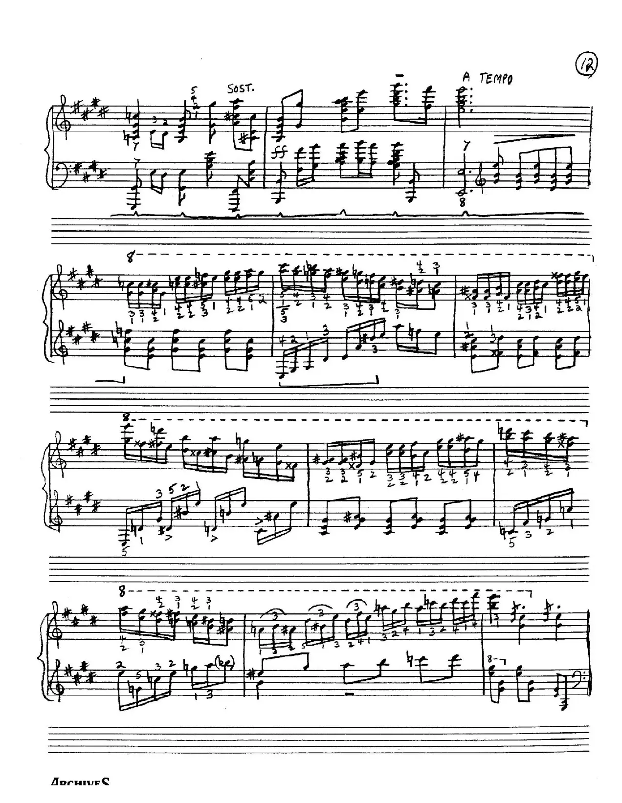 Carmen Variations 12 Pieces（12首卡门主题变奏曲·12）