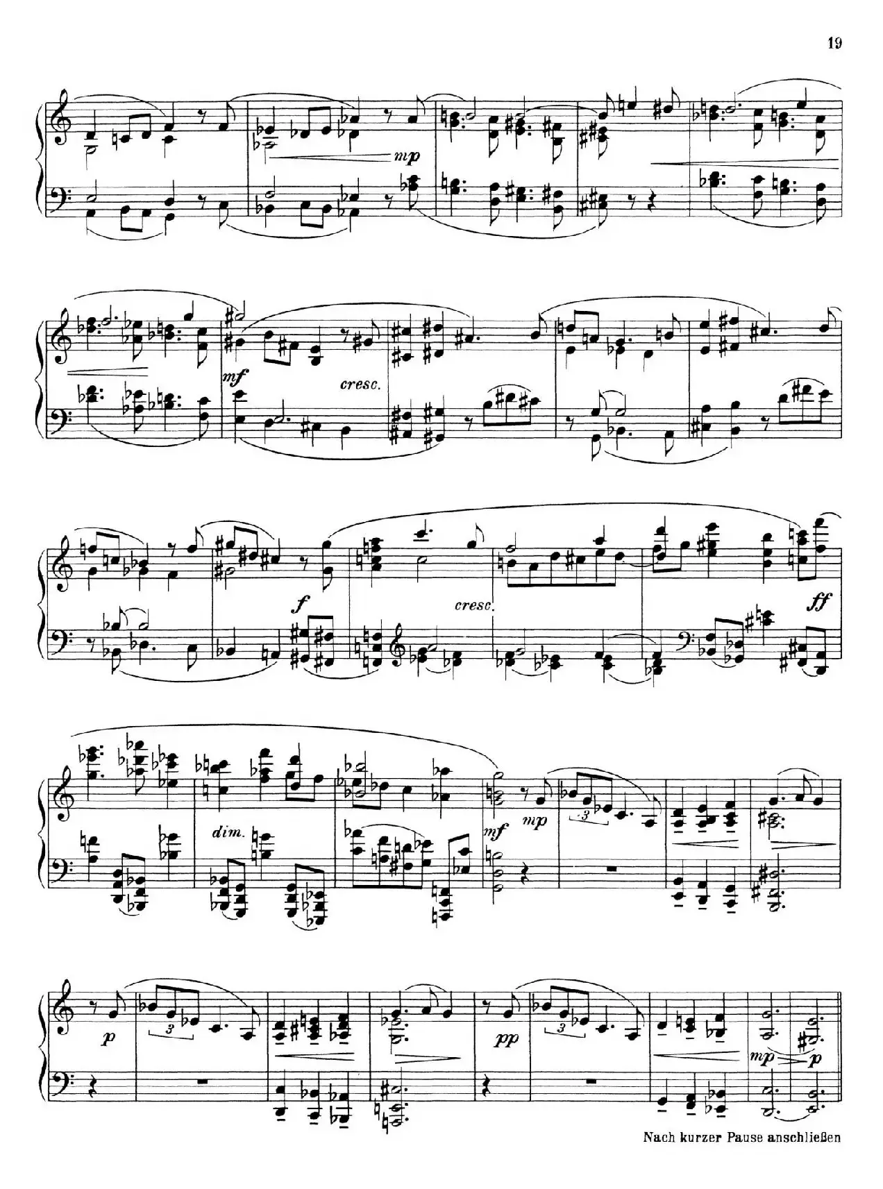 Piano Sonata No.1（第一钢琴奏鸣曲·Ⅳ）