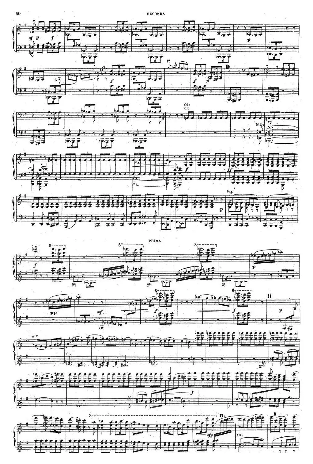 Harold en Italie Op.16 - 4 Hands（哈罗尔德在意大利·四手联弹）（P1——10）